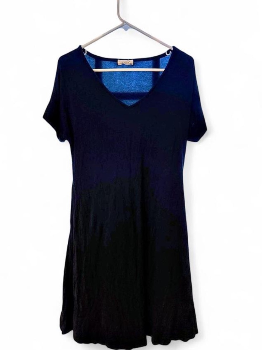 Short Sleeve V-Neck navy Women’s dress